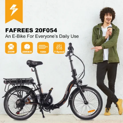 FAFREES 20F054 20 Zoll Faltfahrrad Faltrad Klapprad