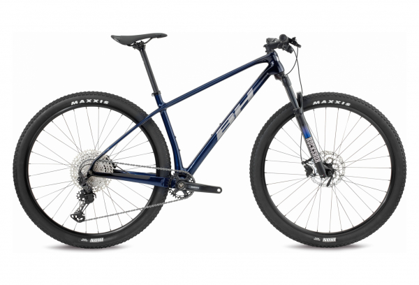 MOUNTAINBIKE SEMI-RIGID BH ULTIMATE RC 6.5 SHIMANO DEORE XT 12V 29'' BLAU SILBER 2022